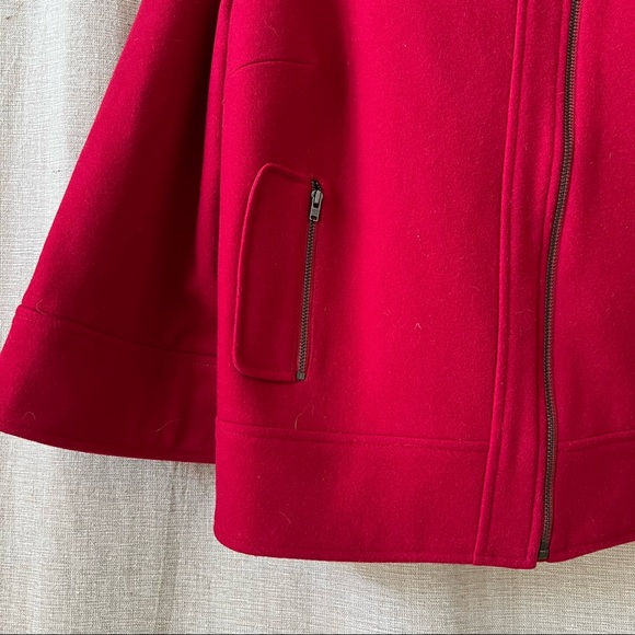 Tribal stunning! Front zip 3/4 sleeve wool jacket 10 - Picture 3 of 11